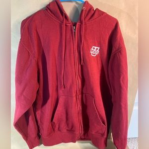 Men’s medium full zip up hoodie umass mv sport